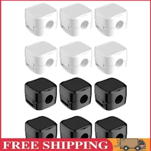 6 Stück Magnetische Kabelclips Kabel Glatt Verstellbar Kabel Organizer für Heimb - Bild 1 von 18
