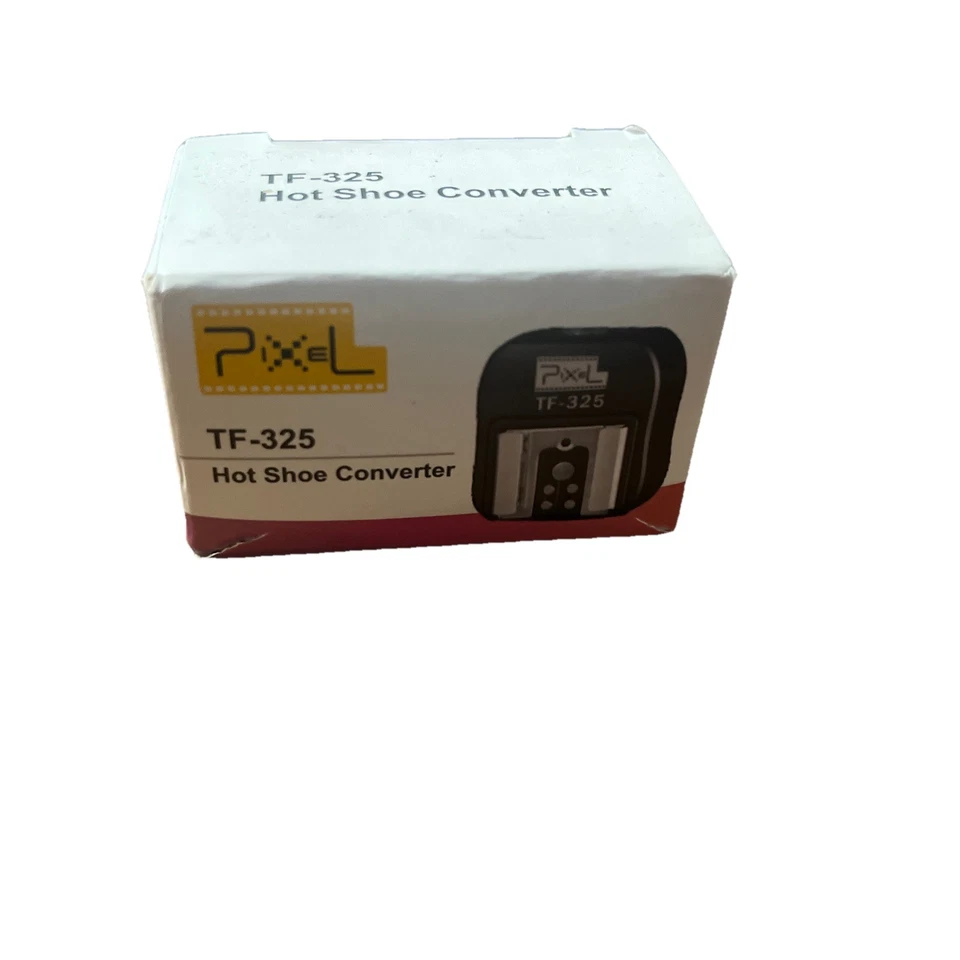 Convertidor adaptador zapata caliente Pixel TF-325 para Sony A900 A850 A750 A700 A550 A500 Foto 1 de 4