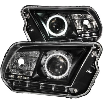 Anzo 121323 Black Housing Headlights - Image 1 of 4