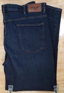 Jos. A. Pantalones de mezclilla para hombre Bank 1905 40x29 lavado oscuro calce clásico - Imagen 1 de 13