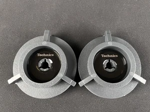 1 Pair TECHNICS Professional 1/4" NAB Adapters For Reel To Reel Tape Recorders - Picture 1 of 2