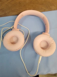 Cuffie regolabili rosa | con cavo | cuscinetti per testine ammortizzate - Foto 1 di 3