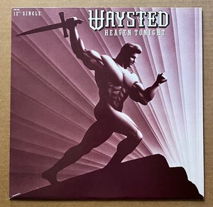Waysted - Heaven Tonight RARE promo 12" vinyl single '86 - Picture 1 of 2