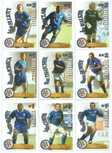 LEICESTER CITY - Shoot Out! 2003-2004 Premier League Football Trading Cards