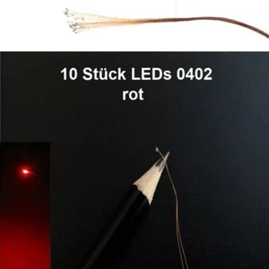 SMD LED 0402 0603 0805 1206 con cable alambre de laca de cobre alambre LEDs 10 unidades - Imagen 1 de 38