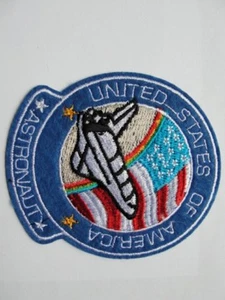 Insignia de aplique de hierro bordado en parche divertido astronauta de EE. UU. - Imagen 1 de 1