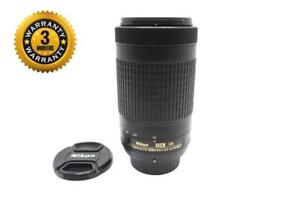 Nikon 70-300mm Telephoto Lens F/4.5-6.3 G ED DX VR, AF-P , Very Good Condition