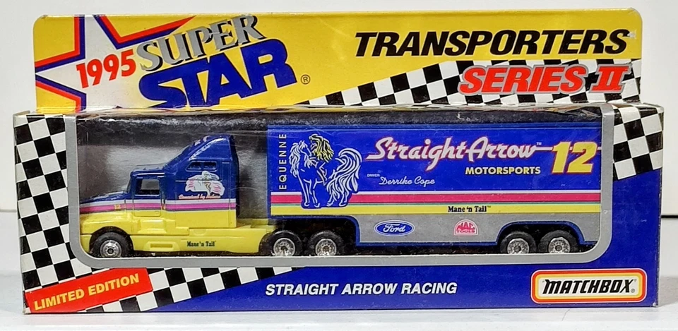 1:87 (MATCHBOX) NASCAR® #12 "STRAIGHT ARROW®" SUPER STAR™ TRANSPORTERS II TRUCK - Image 1 of 1