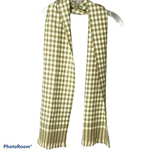 Unbranded Women's Scarves Checkered Light Brown - Picture 1 of 4