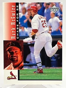 1998 Upper Deck Mark McGwire Chase for 62 LD Card #23/30 St. Louis Cardinals - Picture 1 of 2