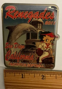 2011 San Diego Renegades Softball Pin - Bild 1 von 3