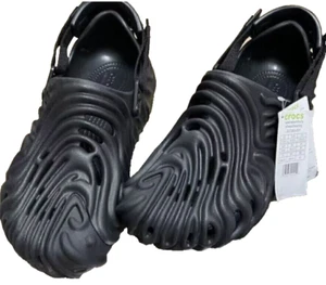 Croc-unisex-Clog-schwarz-Sandalen Schuhe Gr.43-Salehe Bembury Pollex - Bild 1 von 2