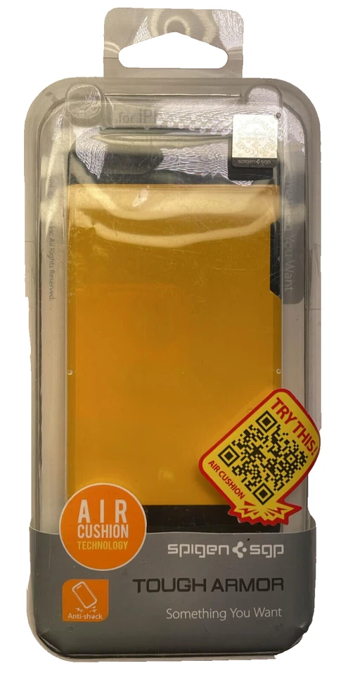 Spigen Tough Armor Case for iPhone 5C - Reventon Yellow - Image 1 of 4