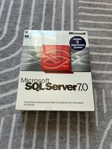 Microsoft SQL Server 7.0 (5 Clients) SEALED UNUSED - Picture 1 of 3