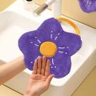 Hanging Hand Towel Quick Drying Washable Absorbent Dishcloth Soft Hand Wash