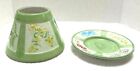 Yankee Candle Large Jar Shade Topper And Plate  Flowers - Spring - Easter