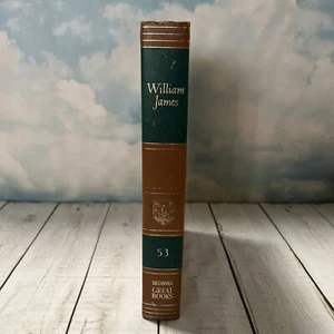 Britannica Great Books Of The Western World 1952 Vol.53 William James - Picture 1 of 5