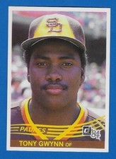 1984 Donruss # 324 Tony Gwynn    2nd yr     San Diego Padres     CENTERED   MINT