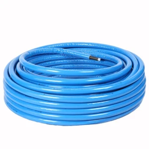 Geberit Mepla Systemrohr 16 mm rund vorgedämmt 6 mm blau 50 Meter DVGW zertifizi - Bild 1 von 2