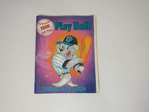 1995 Portland Sea Dogs Souvenir Program Minor League Baseball Guy Gilchrist - Bild 1 von 4