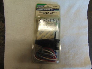 Trailerworks TC44974 6-Pole Tow Vehicle Socket Kit new in box - Picture 1 of 3