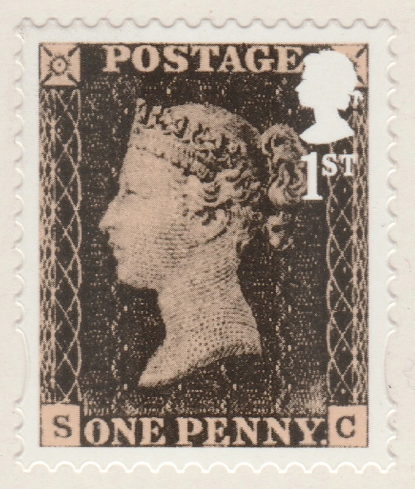 GB 2015 sg3709 1er centavo NVI negro folleto sello autoadhesivo SA MNH Foto 1 de 1