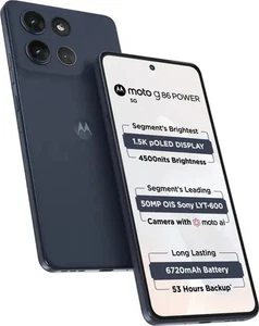MOTOROLA G86 Power 5G Factory Unlocked Dual SIM 8GB RAM 128GB Storage-Spellbound - Picture 1 of 17