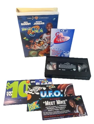Space Jam VHS Tape, 1997, Clam Shell With Inserts and Coin Free Shipping  - Image 1 of 4