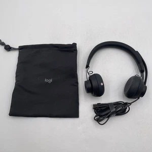 Logitech Zone 750 Wired On-Ear Headset Graphite - Bild 1 von 7