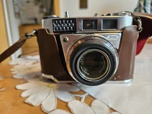 Kodak Retinette 1B Analogkamera mit Lederhülle - Bild 1 von 5