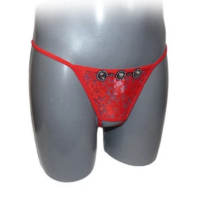 String ouvert mit Straßsteinen (XXL) - Bild 1 von 4