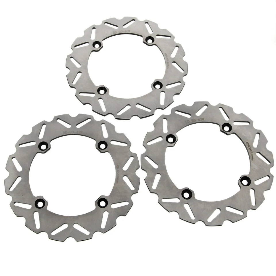 Rotores de freio compatíveis com Can-Am Outlander 1000 XMR 2013 -2023 discos dianteiros e traseiros RipTide - Imagem 1 de 4