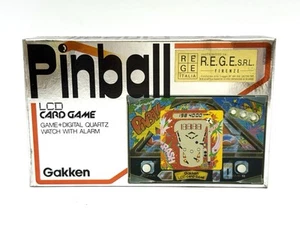 Gakken Pinball Lcd Card Game Handheld game&watch Flipper New In box EP - Picture 1 of 10