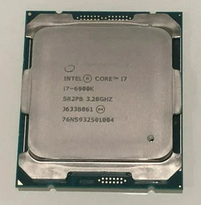 Intel Core i7-6900K 3.2GHz 8-Core 20M 16 Threads LGA2011-3 140W CPU Processor - Afbeelding 1 van 4