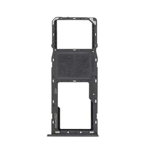 SINGLE SIM TRAY FÜR GALAXY A21 (A215) (COSMIC GRAY) - Bild 1 von 1