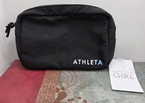 Athleta Excursion Mini Gürteltasche schwarz neu mit Etikett verstellbarer Riemen 4 x 7 Zoll - Bild 1 von 8