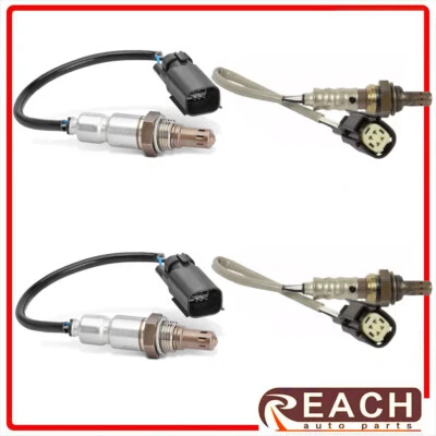 Conjunto de 4 sensores de oxigênio sensor up+downstream 1 e 2 para Lincoln MKX 3.7L 2011-2015 - Imagem 1 de 4