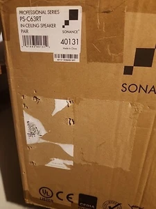 NUOVO Sonance PS-C63RT 70V/100V/8 Ohm Altoparlante Singolo da Soffitto, Bianco (L22) - Foto 1 di 2