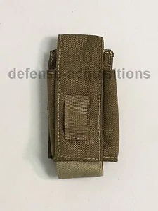 NUEVO Eagle Industries 40 mm Bolsa de Granadas Flashbang Bolsa MOLLE SFLCS CAQUI con pestaña - Imagen 1 de 4