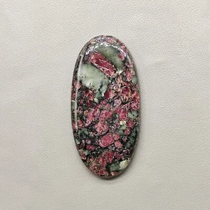 Piedra preciosa eudialito natural multicolor cabujón rubí eudialito para joyería G7436 - Imagen 1 de 5