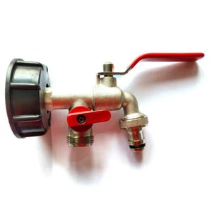 Coarse Thread IBC Water Tank S60X6 3/4 Inch Hose Tap Outlet Fitting Adapter - Picture 1 of 6