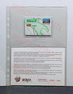 Seltene Telefonkarte Secrian Bell - Veranstaltung Arezzo 1998 - Tir. 3000 - Bild 1 von 1