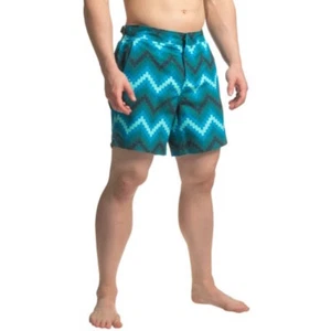 NWT Jachs NY Geometric Chevron Hampton Swim Shorts. Size: 34 MSRP $99.95 - Picture 1 of 5