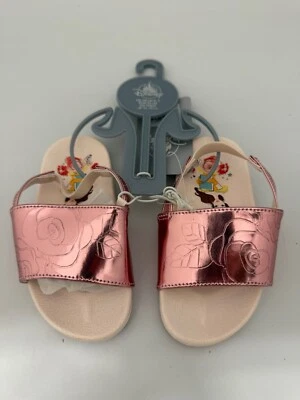Sandalias Disney La Bella y la Bestia Niñas TIENDA DISNEY Talla 6/7 NUEVAS Foto 1 de 4