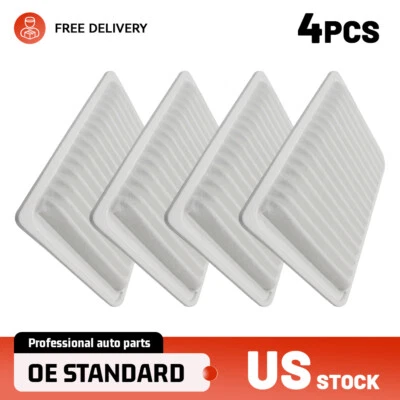 4pcs Engine Air Filters Kit For 2007 2008 2009-2017 Toyota Camry 2009-2016 Venza - Image 1 of 4