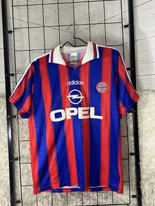 Adidas X Bayern München Home Fußball/Soccer Trikot 1996-1997 #9 Papin Gr. M - Bild 1 von 7