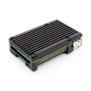 Inachevé pour boîtier Raspberry Pi 4B coque en alliage d'aluminium dissipateur thermique bricolage sans ventilateur - Photo 1/4