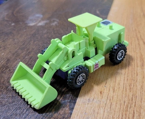 G1 Transformers Devastator Constructicon SCRAPPER Figure INCOMPLETE Hasbro 1985 Cover