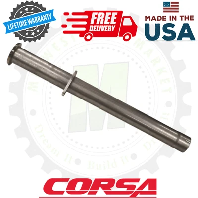 CORSA Resonator Delete SP to XT | Compatível com 2011-2014 Ford F-150 3.5L V6/5.0L V8 - Imagem 1 de 4