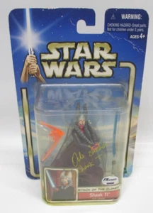 AUTOGRAPHED 2002 STAR WARS Shaak Ti FX AUTHENTIC #09 Figure ORLI SHOSHAN CM2998 - Picture 1 of 4
